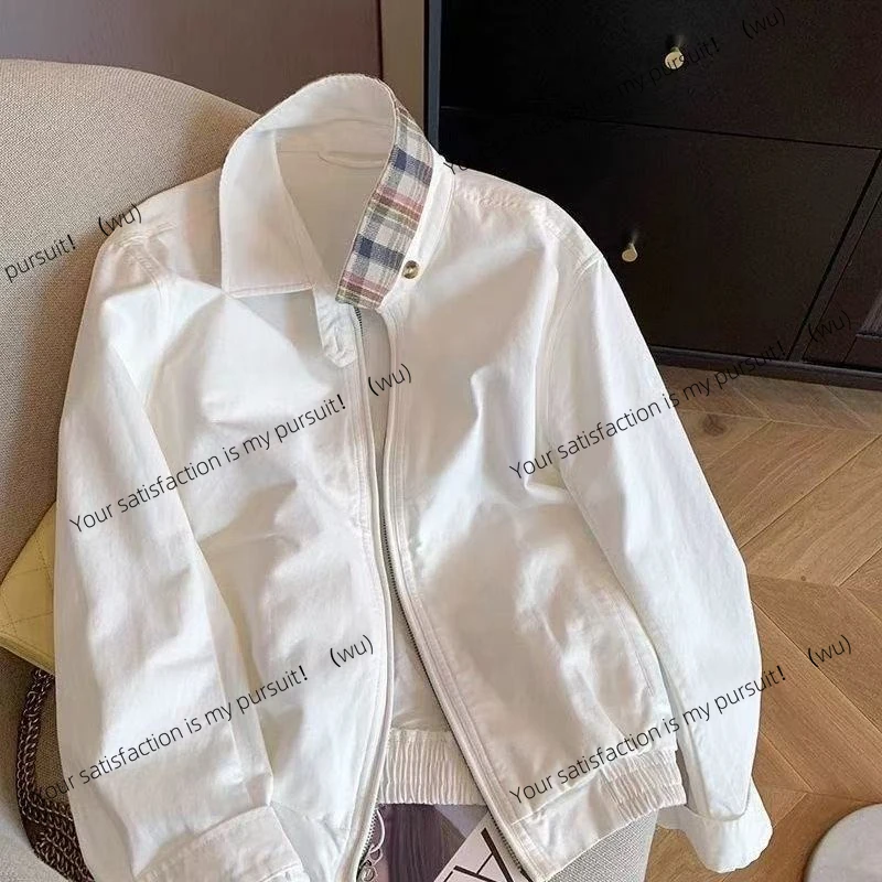 

Модная клетчатая куртка в стиле Old Money, женская одежда, дизайнерская повседневная куртка