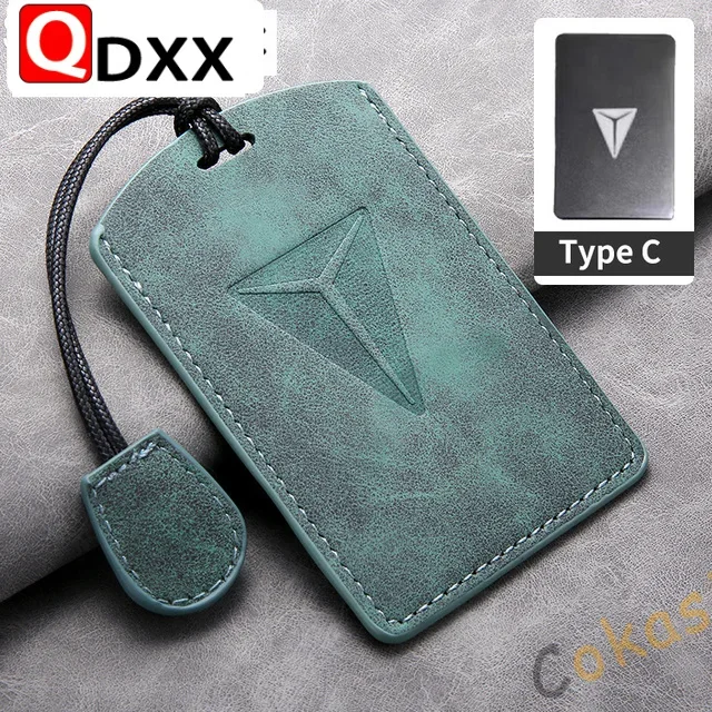 For Changan Deepal SL03 2022 Card Keyless Buckle Shell Full Package Keychain Car NFC Key Case Cover Holder Keyrings Accessories