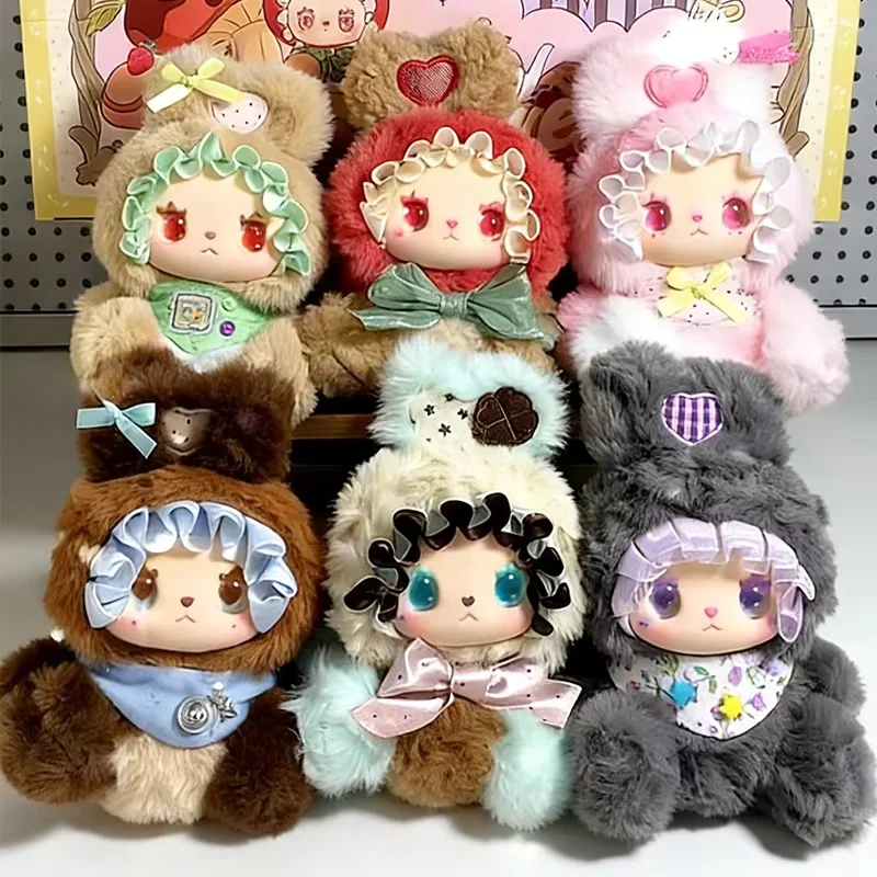 

Милая серия плюшевых кукол-кроликов Emma Sweet Treat Bunnies: виниловая аниме-кукла-подвеска, сюрприз-бокс, игрушка-сюрприз в мешочке, таинственная коробка с кроликом