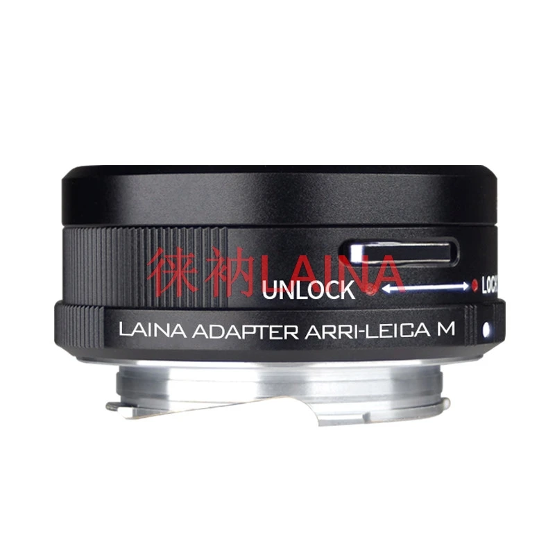 LAINA ARRI S-LM Locking Lens Adapter Ring For ARRI S Mount Cine Movie Lens to Leica M ZM VM Mount Rangefinder Camera Body