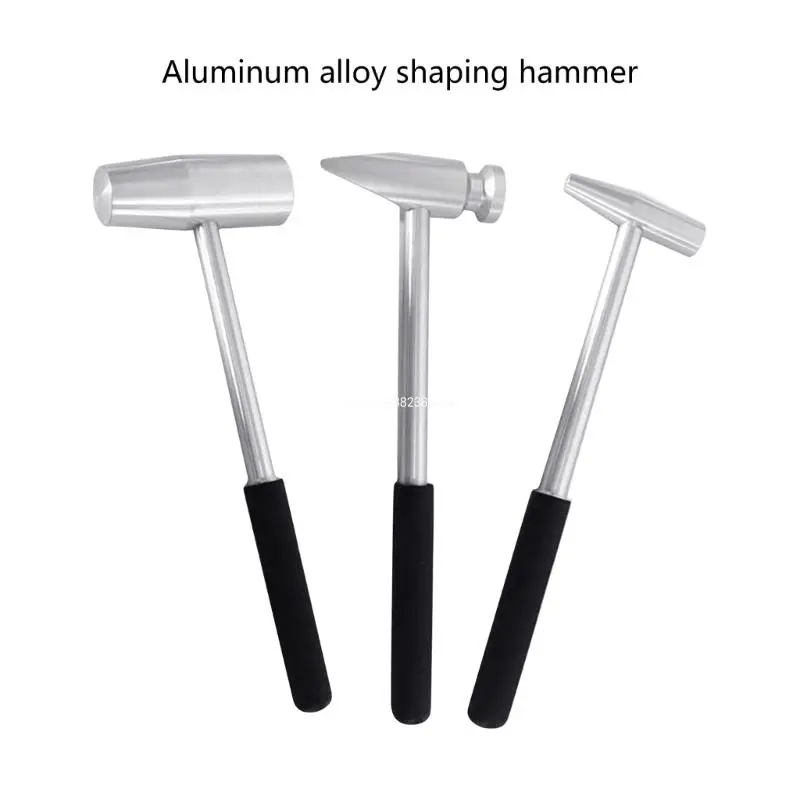 Dent Repair Hammer Knockdown Tap Down Hammer Aluminum-Alloy Car Dent Fix Tools Dropship