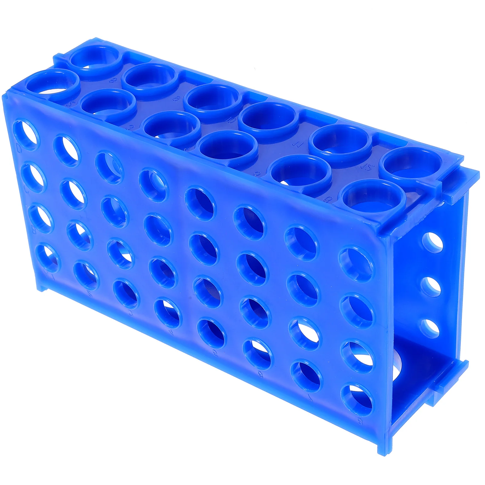 Imagem -04 - Centrífuga Tube Rack para Química Amostragem 4-sided Frame Test Storage Organizer Display Holder Plastic Racks