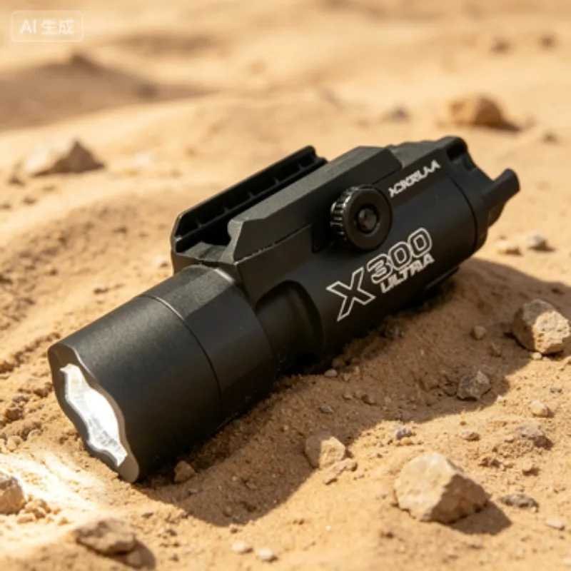 Universal Modification Parts X300 X300U Lighting Lamp Easy Lock Design for 20mm Standard Rail