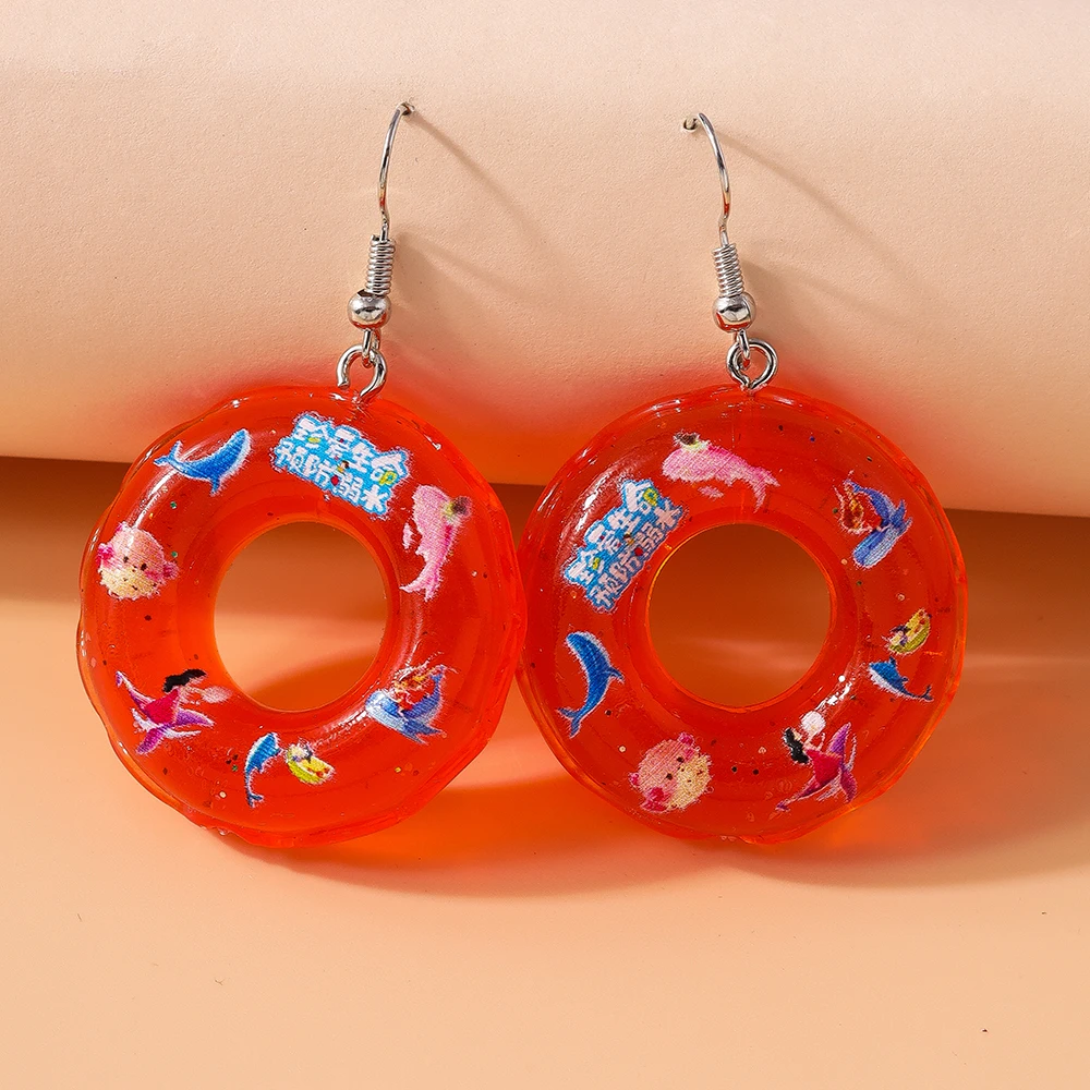Aihua Nette Böhmen Neue 3D Lustige Schwimmen Ring Halskette für Frauen Mädchen Sommer Strand Party Urlaub Schmuck Kinder Geburtstag Geschenke – Detail 18