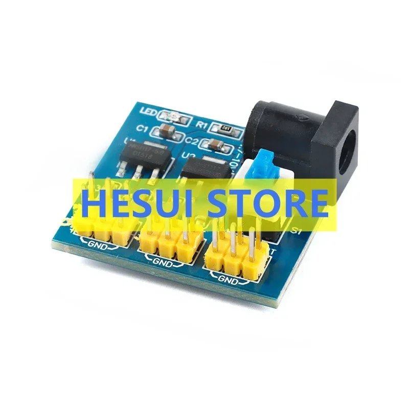 Multiple DC-DC voltage conversion module Power supply 12V to 3.3/5/12V AMS1117