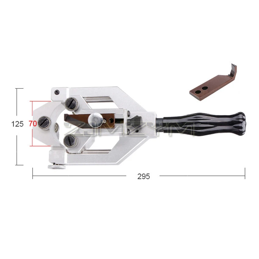KBX-65 Multi-functional Wire Stripping Tool Manual Cable Peeler Semiconductor Layer Insulation Wire Stripper for Φ35-65mm Cable