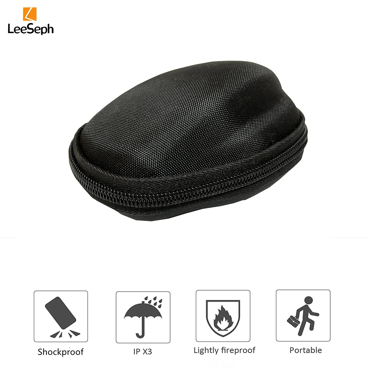 حقيبة فأرة للسفر صلبة من Leeseph لفأرة لاسلكية لوجيتك mx maser 3/3s ، حقيبة حمل واقية محمولة