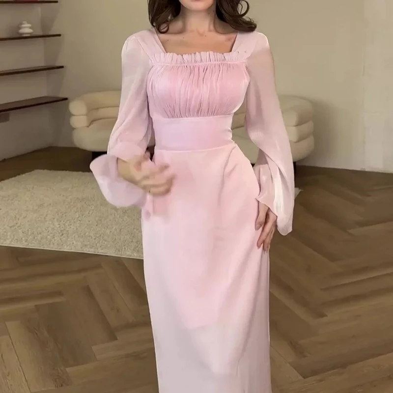 Eid Muslim Women Party Sweet Dress Jalabiya Abaya Ramadan Morocco Dubai Long Robe Abayas Kaftan Islam Vestidos Arab Dresses