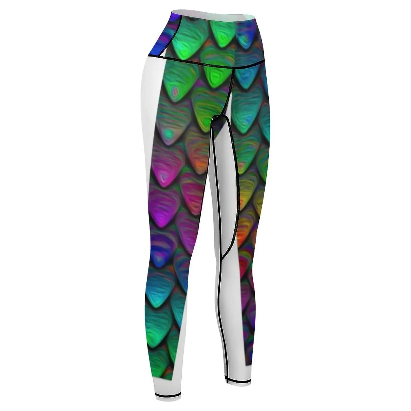 Dragon love Leggings ملابس رياضية للتنس من أجل سراويل رياضية عالية الخصر للسيدات