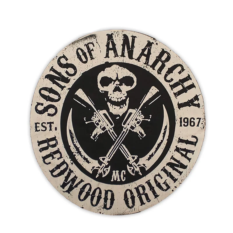Personalized Sons of Anarchy Auto Parts Decal Waterproof and Sunscreen Repair Trunk Decoration Sticker N166 view 3