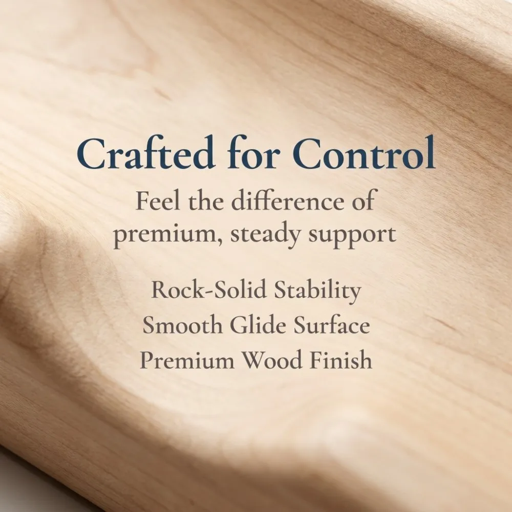 Wood Artist Hand Support Bridge Adjustable Height Angle Hanging Design Adjustable Artist Hand Rest Steadying Sturdy