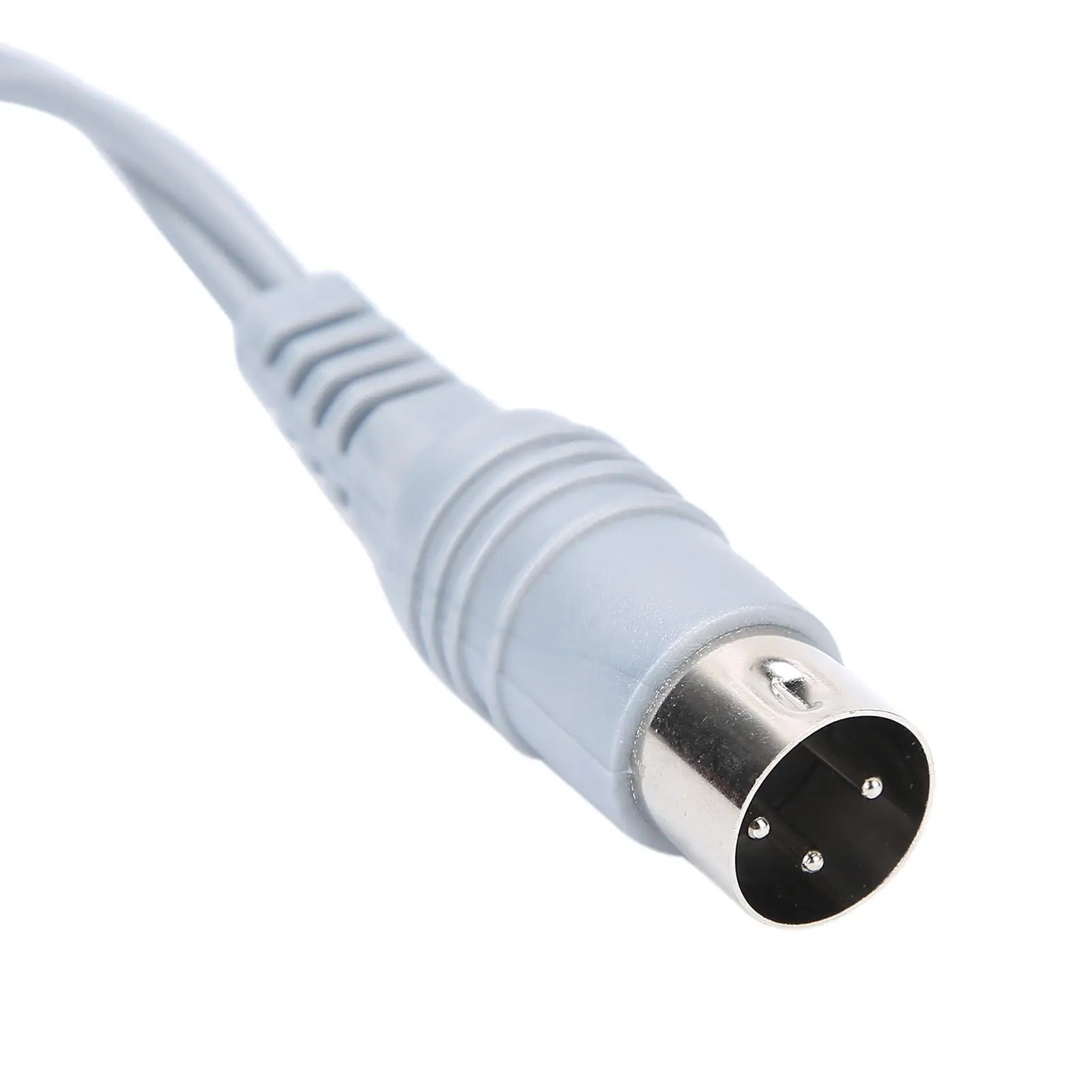 كابل طاقة قبضة كهربائية لملحقات آلة الأظافر باللون الرمادي