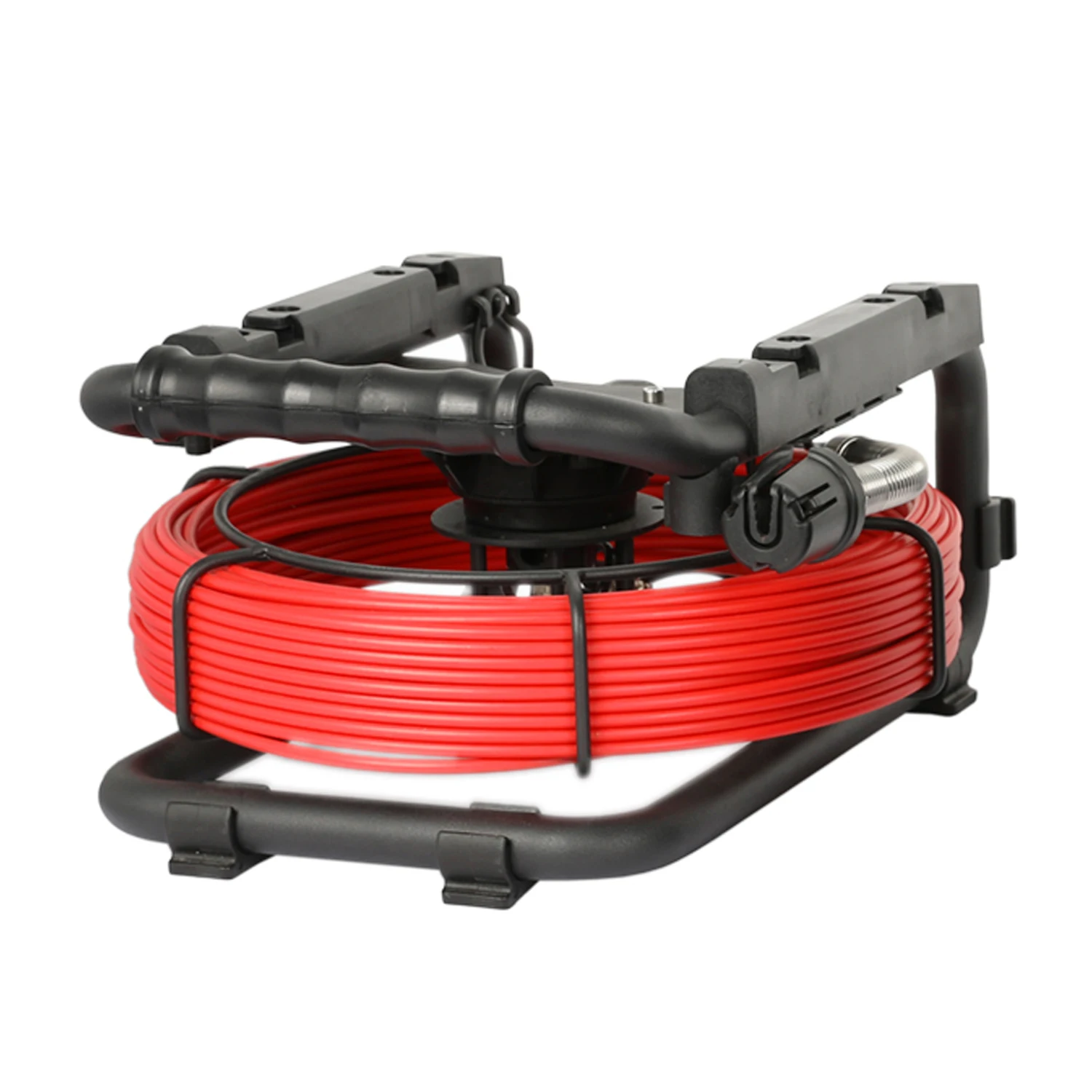 Venta caliente portátil 13,3 pulgadas HD CCTV Video Digital alcantarillado Mini cámara IP con acero inoxidable para limpieza y inspección de drenaje