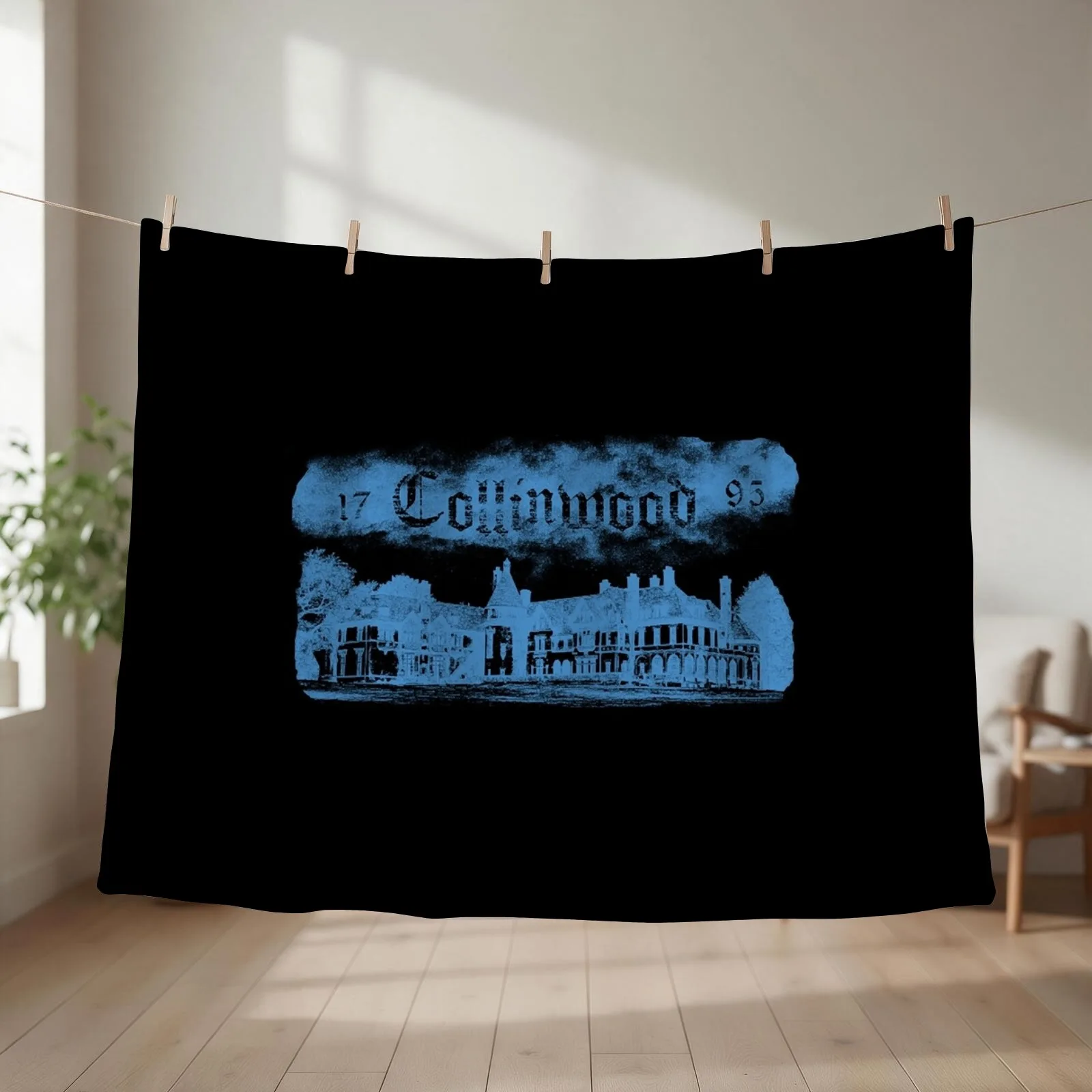 Collinwood Mansion from Dark Shadows Throw Blanket for winter Winter beds decorative Furry Blankets