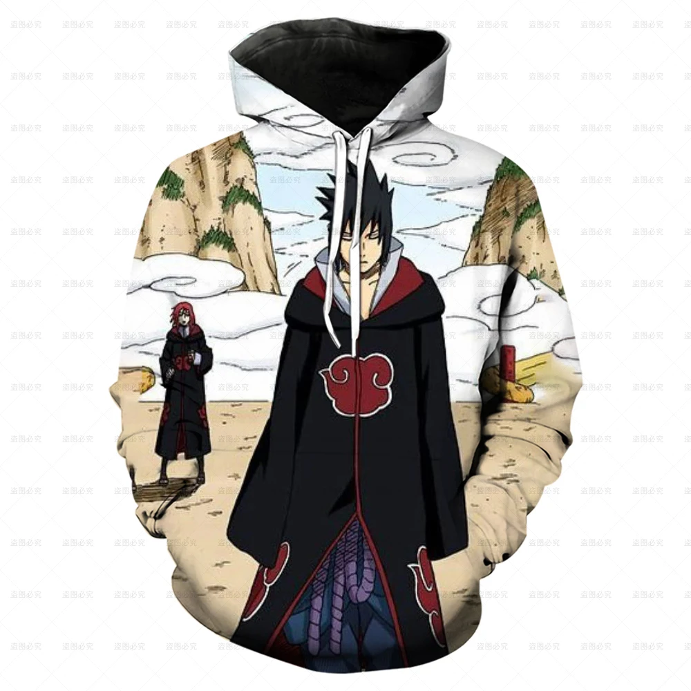 Hoodies Animation Naruto Children Uzumaki Sweatshirt 3D Printing Pullover Long Sleeve Street Dress Casual Hoody Boys Girls Chips