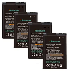 Hisewen Cordless Phone Replacement Li-ion Battery for Gigaset SL910 SL910A SL910H V30145-K1310K-X447 -0-HY Btteries