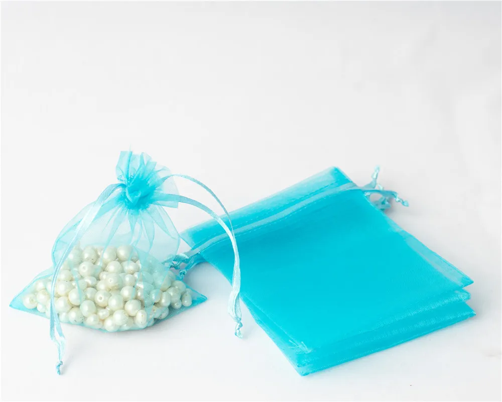 50 قطعة 5x7 7x9 9x12 10x15 11x16 13x18 15x20 17x23 سنتيمتر أكياس الأورجانزا عيد الميلاد عيد الحب حفلة كاندي صندوق الشوكولاته حقائب للهدايا