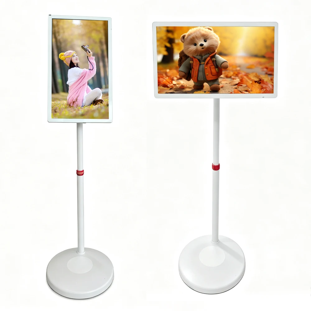 Customize  Android 21.5 Inch Touchable Smart TV Long Working Time Portable Smart Touch Screen Display