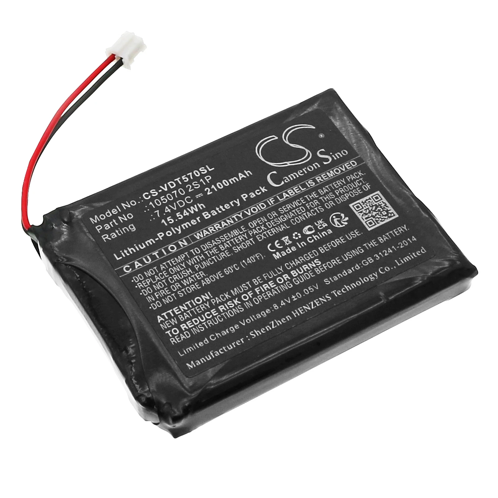 CS Replacement Battery for NAPA ECHLIN 92-1548 TPMS TOOL,ECHLIN 92-1548 TPMS Programming Tool PN: 2100mAh / 15.54Wh