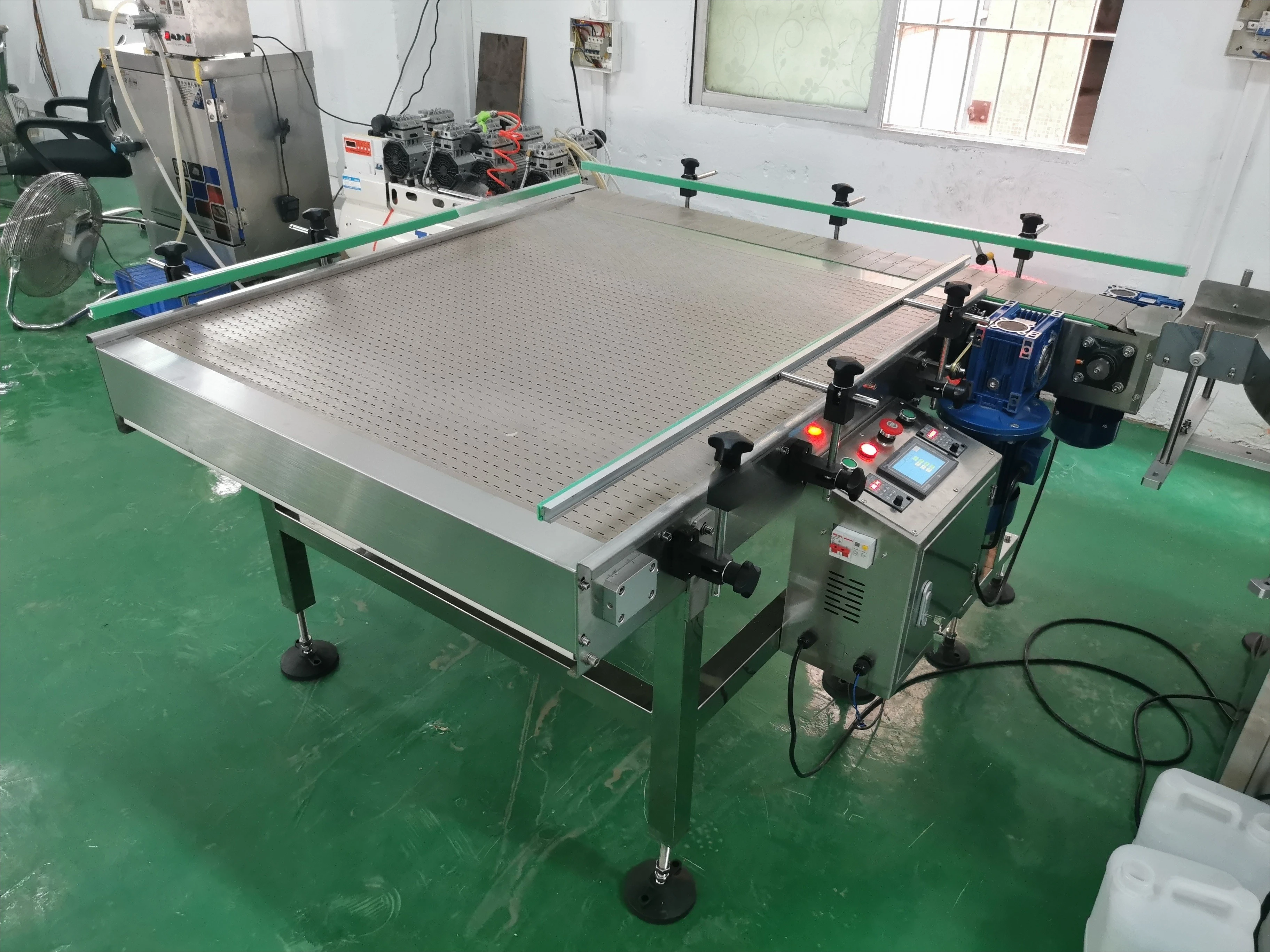 25L 30L جيري يمكن أن تكون طاولة تغذية مستطيلة مسطحة