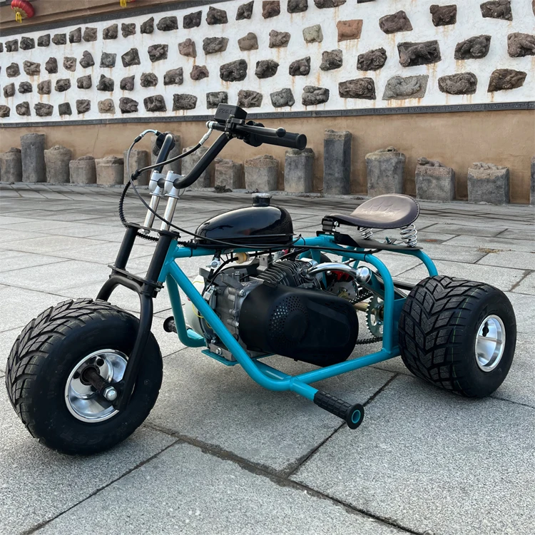Go Kart Pedal Kids - Wytrzymała konstrukcja, 200CC, trójkołowy kart wyścigowy