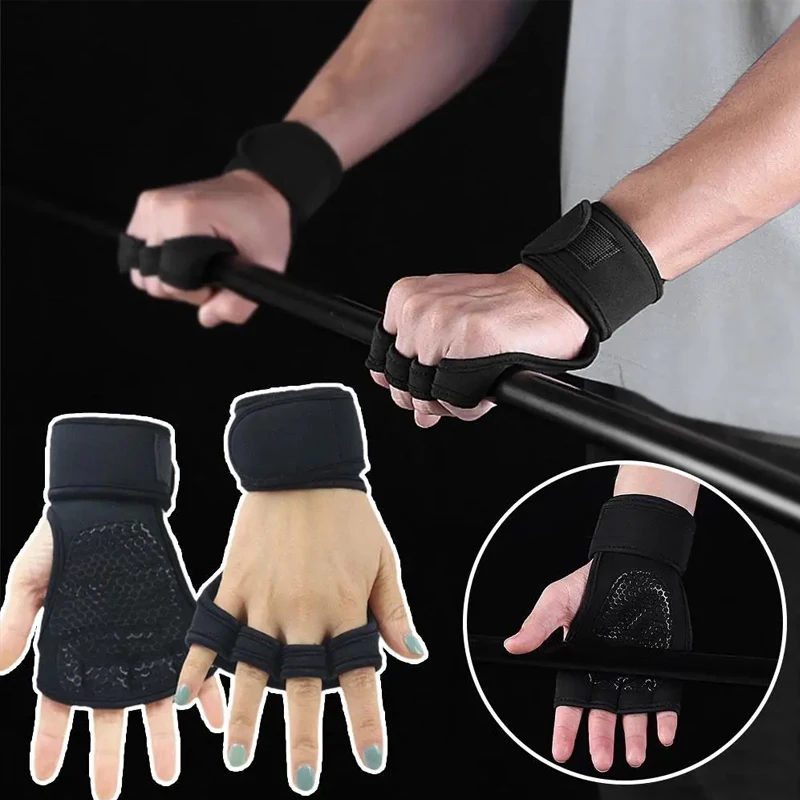 Wrist False Closure Protective Gloves for Men And Women, Weight Training Gloves, Fitness, Sports, Cycling, Gym