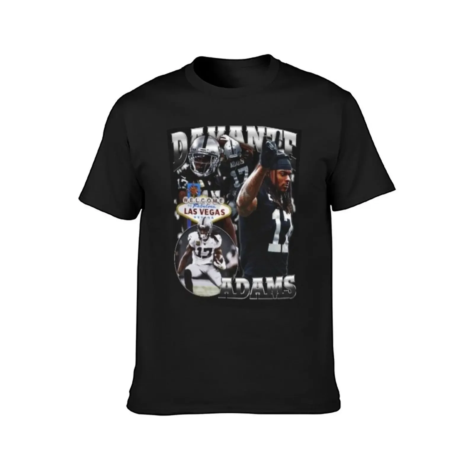 Davante Adams T-Shirt cotton graphic tees graphic tee shirt vintage clothes black t shirts for men