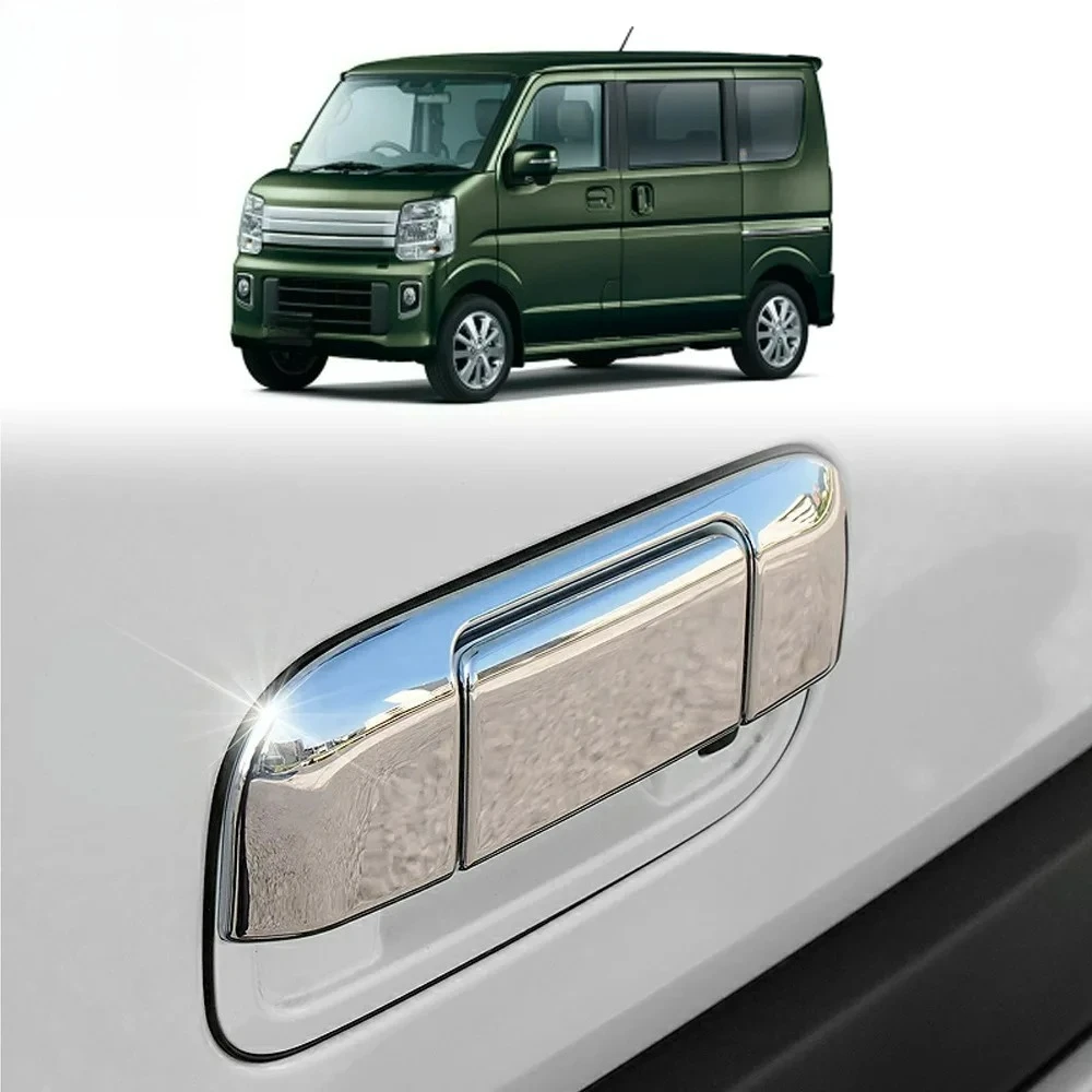 

Для Suzuki each WAGON DA17 2020 2021 2022 задний багажник Задняя Дверная ручка Крышка отделка стикер автостайлинг аксессуары