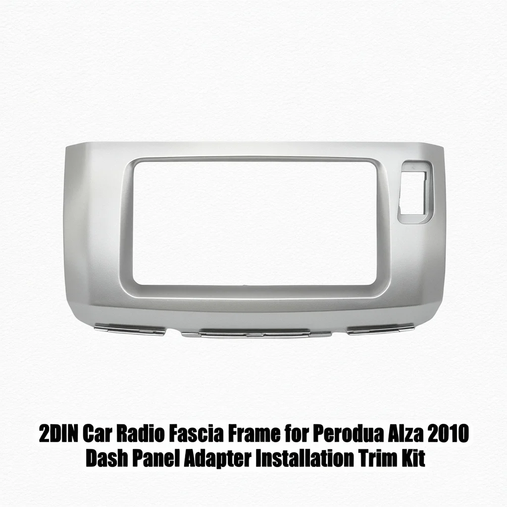 

2DIN автомобильный радиоприемник, лицевая рамка для Perodua Alza 2010, адаптер для приборной панели, комплект отделки
