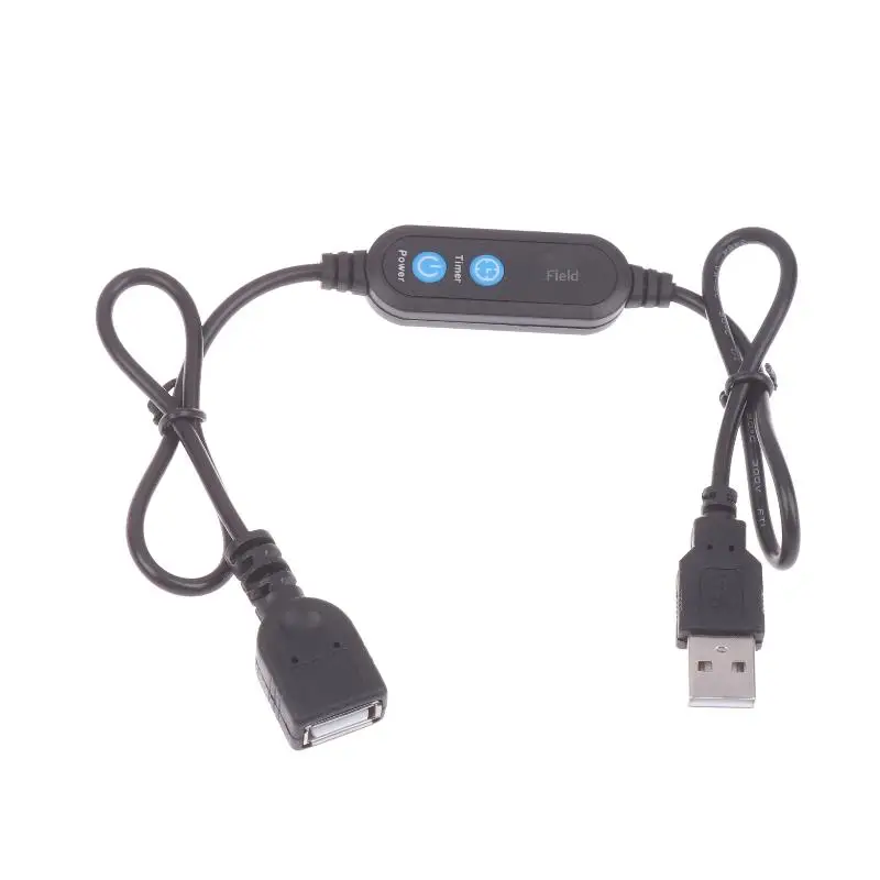 USB Countdown Timer Cord Digital Timer Switch Cable Auto Cutoff Connector Controller Timer Switches Designed For LED Strips Fan