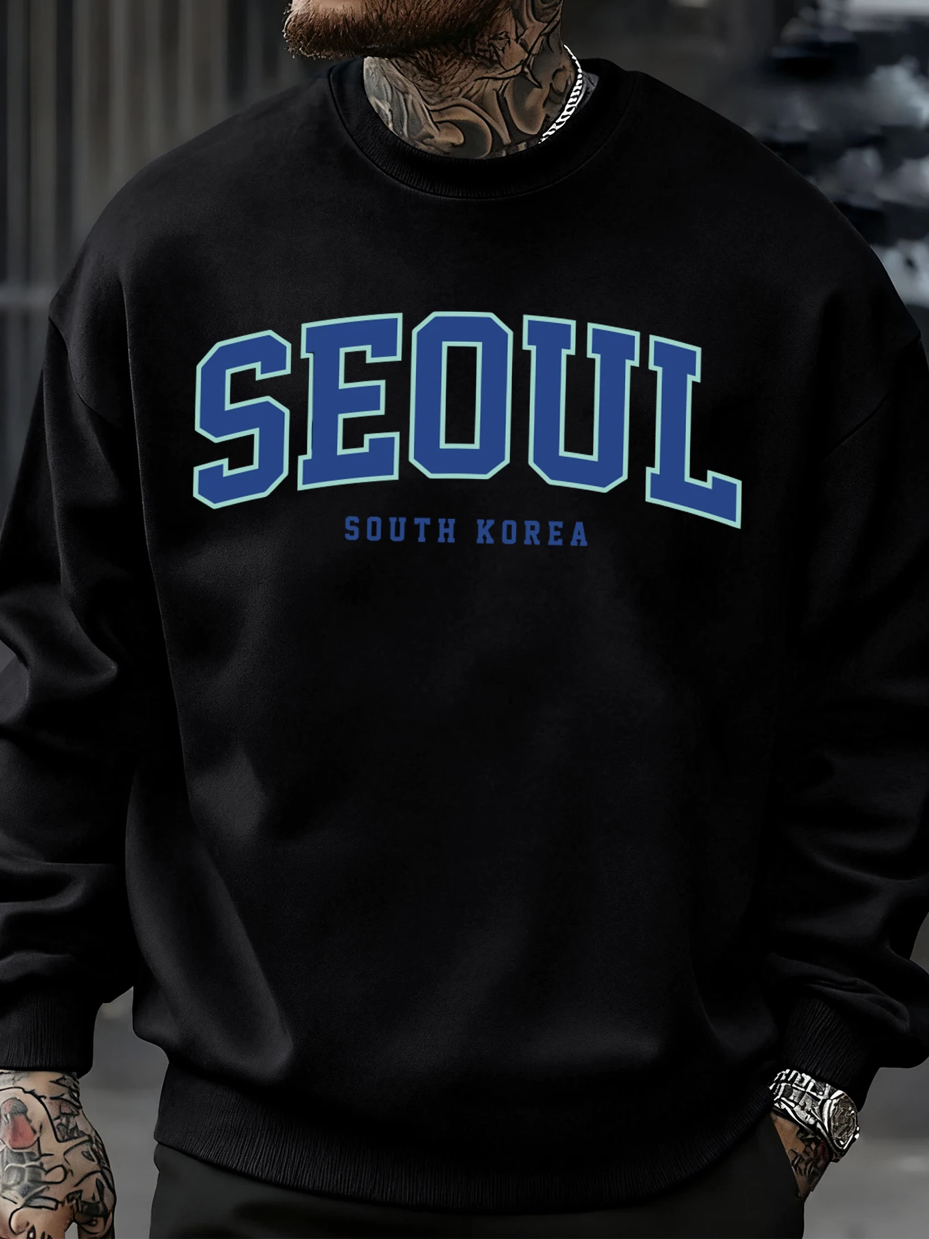 Seoul Zuid-Korea Print Heren T - Street Fashion Seoul recensie en prijs
