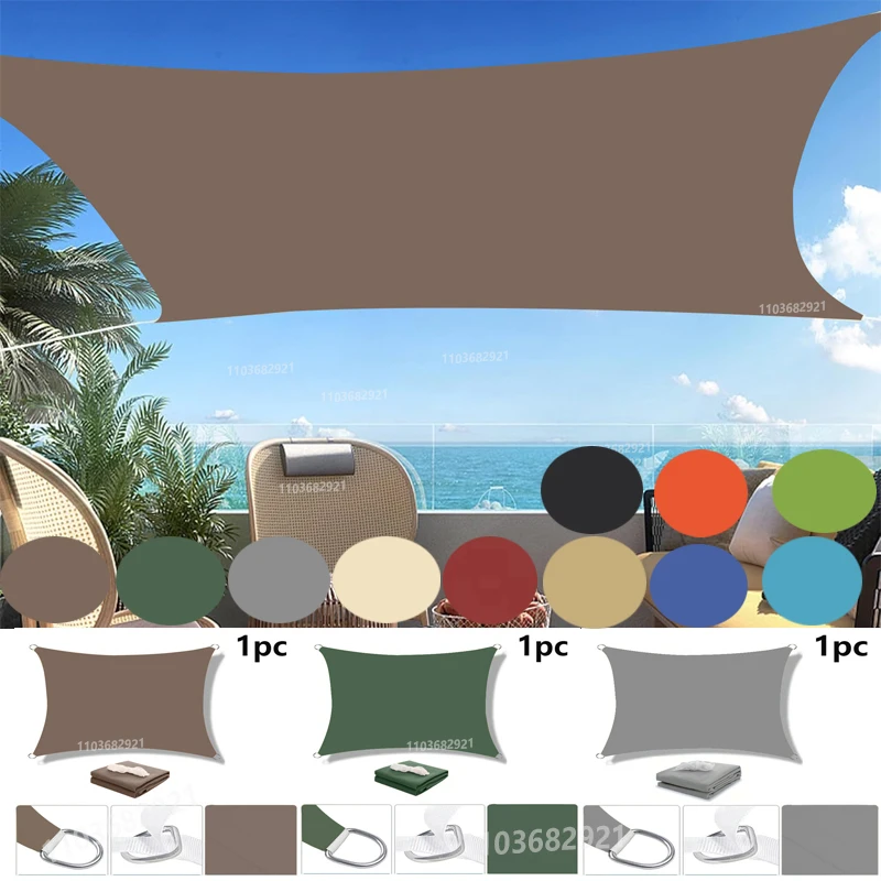 

11 цветов солнцезащитных козырьков, водонепроницаемые солнцезащитные козырьки, садовые навесы, террасы, автомобильные парусиновые солнцезащитные козырьки, прямоугольный бассейн.