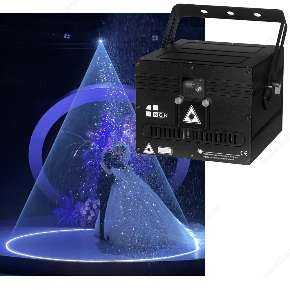 NEW 15W 20W 30 40KPPS ILDA RGB Laser Light Machine for Wedding Show DMX DJ Hal l Professional Stage Lighting Beams Club Lights