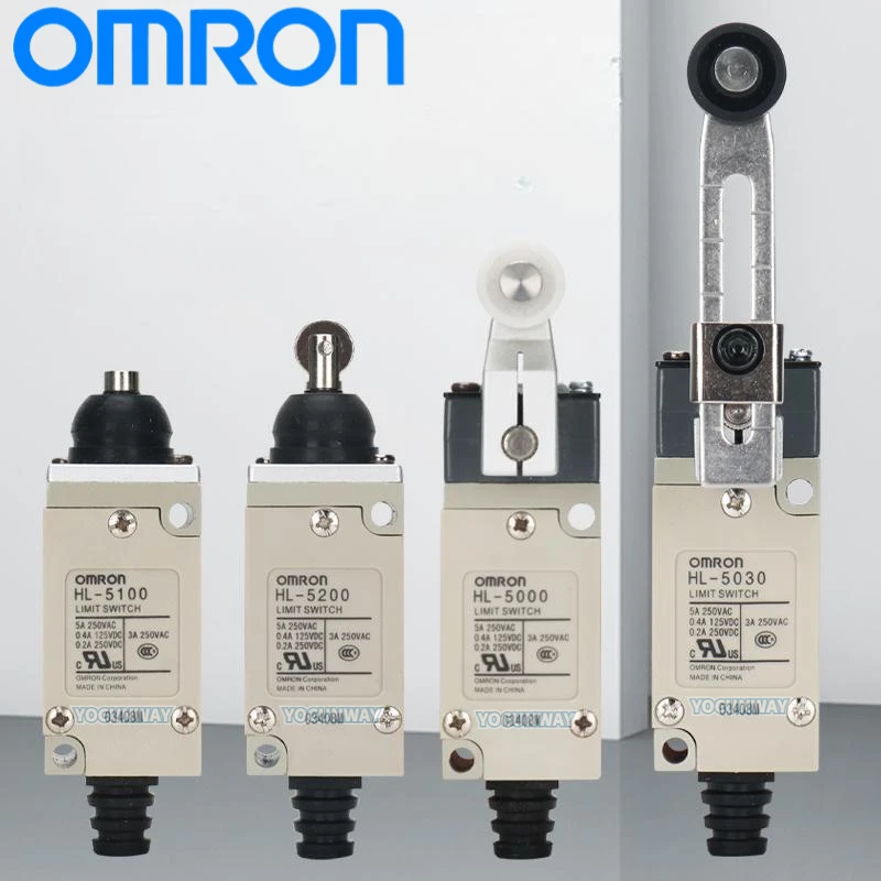 New Authentic Original Japan OMRON Limit Switch HL-5000 HL-5030 HL-5050 HL-5100 HL-5200 HL-5300  5A 250VAC