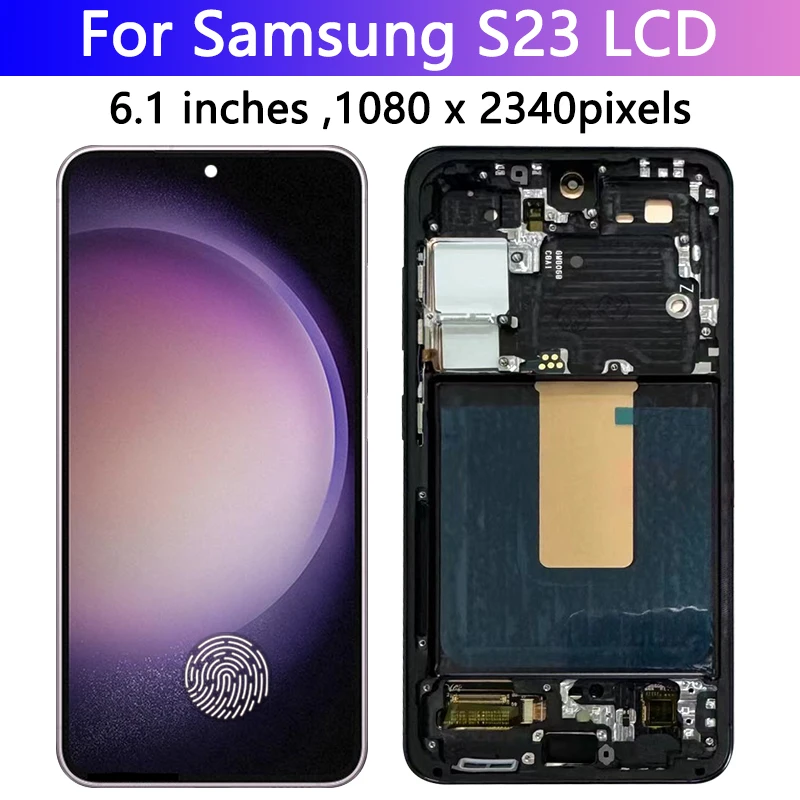 6.1“”Super AMOLED For Samsung S23 LCD S911B S911U S911E S9110