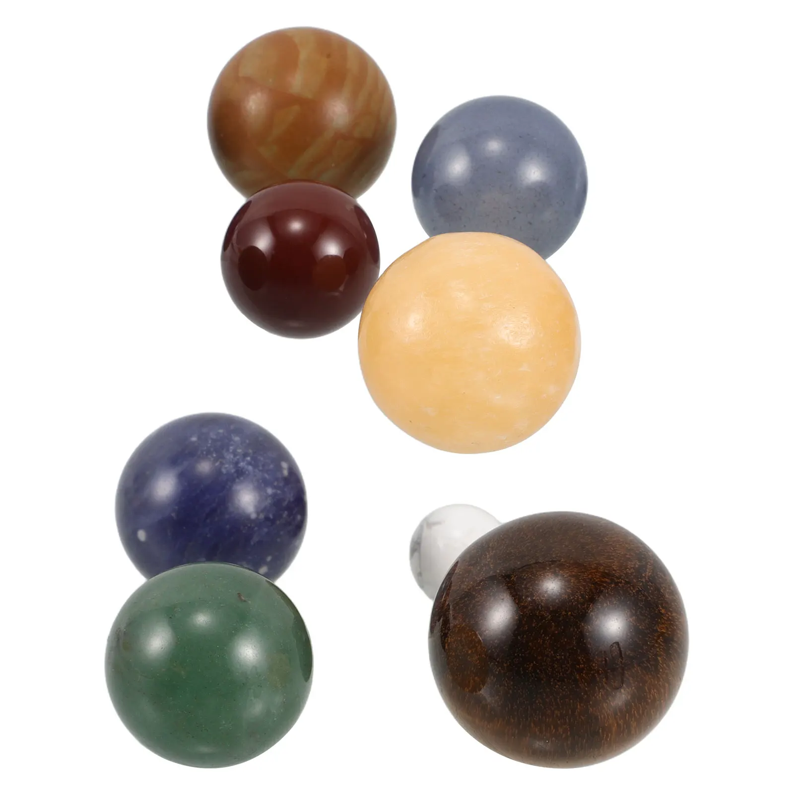 الحجر الطبيعي النظام الشمسي أطقم منمذجة 8 كواكب ألعاب أطفال كرات الفضاء ديكور مشروع التعليم التكنولوجيا اللبنات غالاكسي