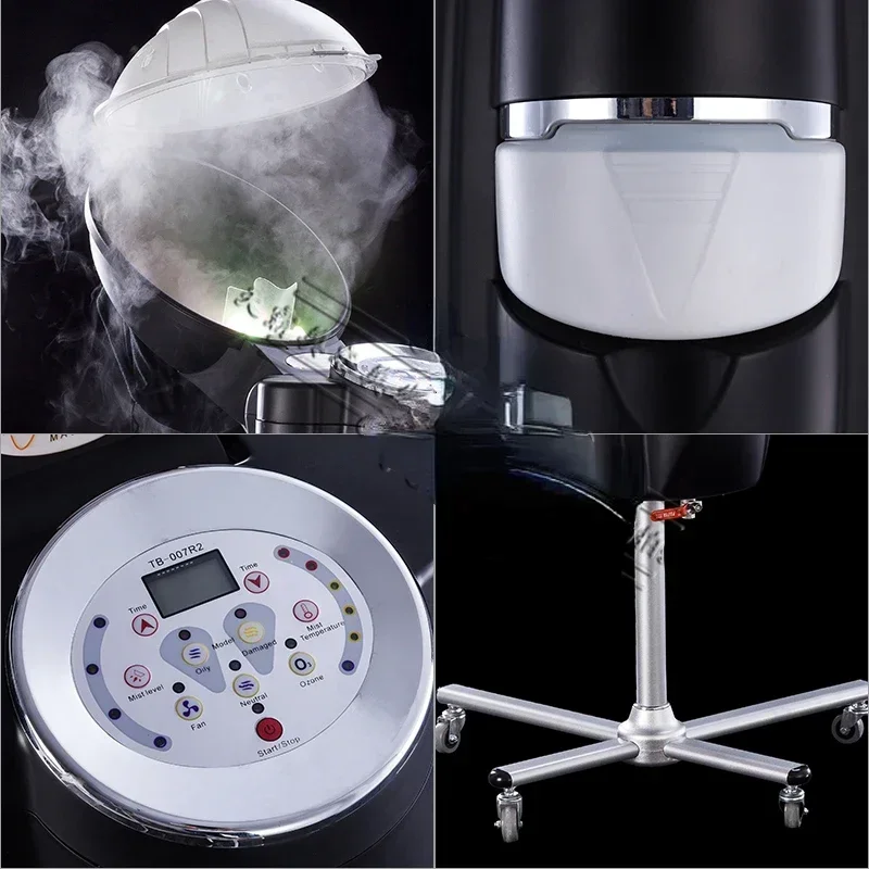 Best Selling 7 Color LED Hair Steamer Ozone for Hair Styling Tools