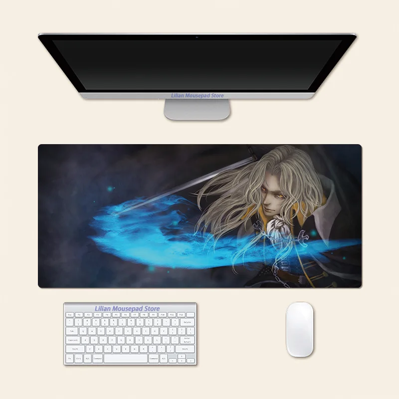 Adrian Fahrenheit Tepes Anime Large Mouse Pad PlayMat Office Mousepad Game Creative Desk Gaming Mat