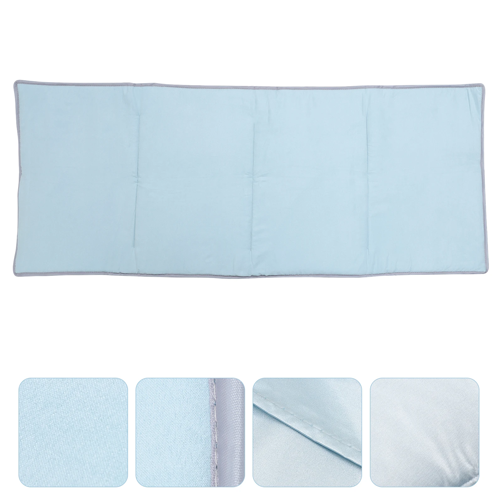 

Blue Mat Waterproof Toddler Sleep Mat Foldable Toddler Sleep Preschool Kindergarten Travel Bedding