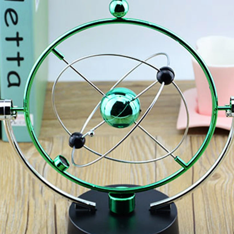 Modern Newtons Cradle Perpetual Motion Spherical Pendulum Perpetual Motion Machine Newton\'s Pendulum Model Desk Toys Home Decor