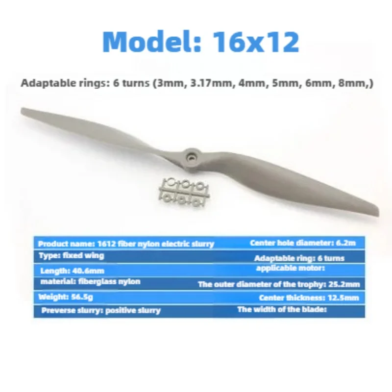 Original Gemfan RC Propeller Set für Modellflugzeug – 6x4 7x5 8x4 8x6 9*4,5 9x6 10x7 10x5 11x7 12x6 12x8 13x6,5 Hochleistungsfähig