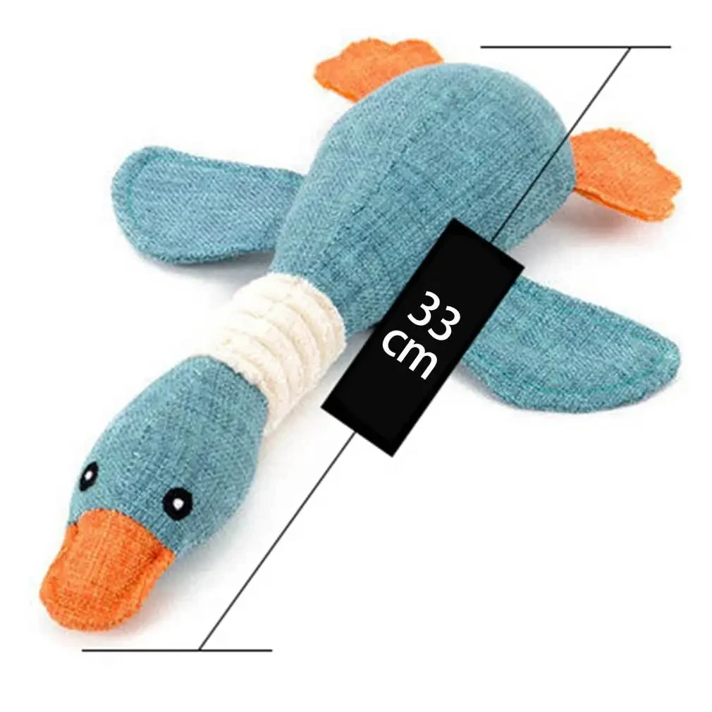 Pet Toys Geese Sound Bite Resistant Teeth Grinding Teeth Cleaning Dog Cat Pet Supplies image 4
