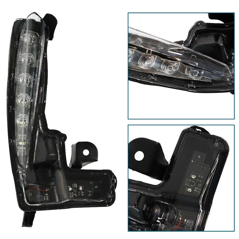 

For 2017 2018 2019 Toyota Corolla SE XSE LED Fog Lights Lamps DRL Daytime Running Lights Left Right 2PCS jasmine