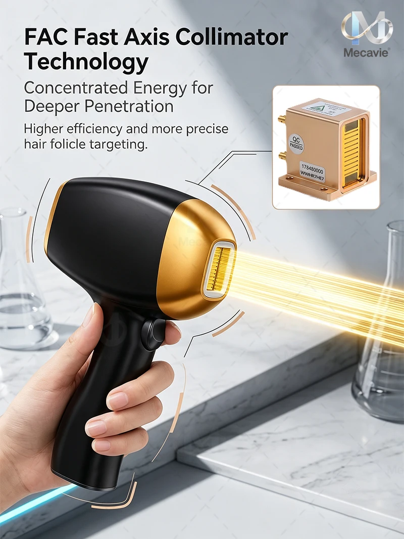 Commercial 2‑in‑1 Diode Laser Picosecond System FAC Fast Axis Collimator Tech Ice Cooling Multi‑Language Touch Screen Beauty Equipment for Skin Treatment and Hair Reduction