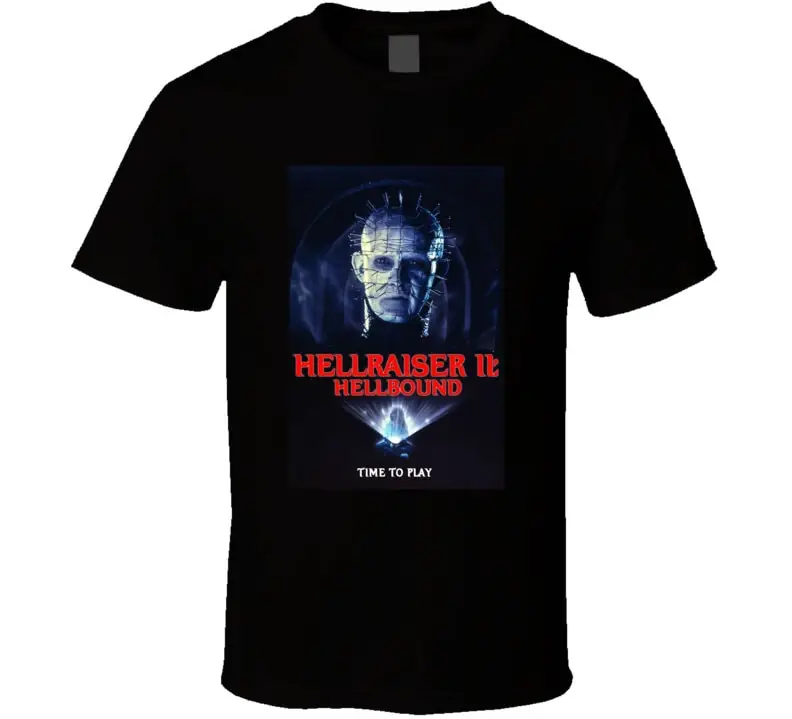 Hellbound Hellraiser 2 Greatest Halloween Movie Fan T Shirt