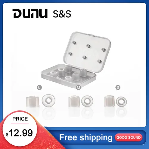 Puntas para los oídos de silicona DUNU SS Stage Studio XL/ L/M/S/ (3 pares)