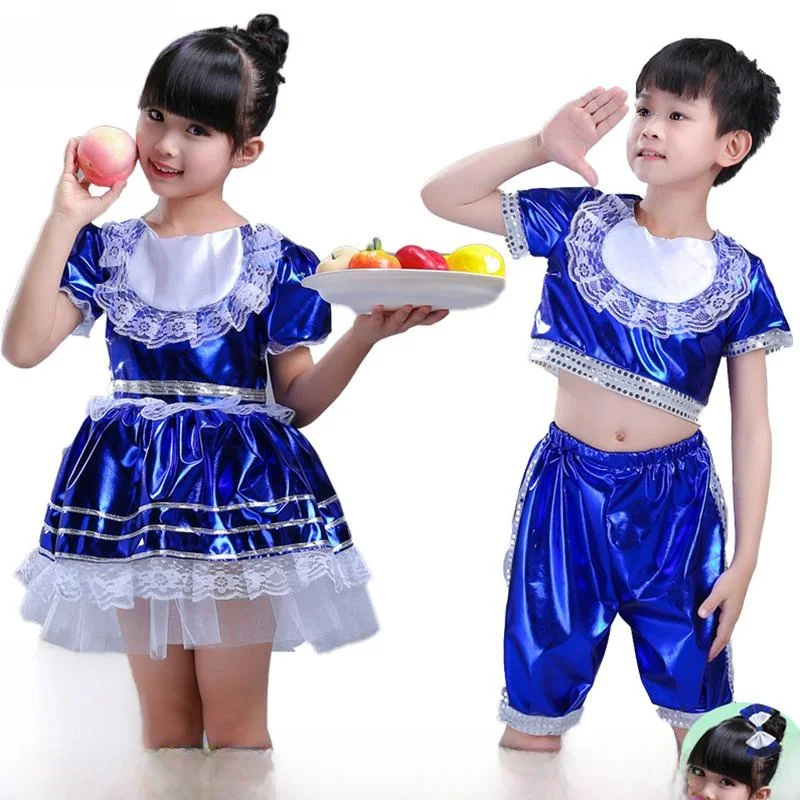 Fantasia de Dança Eleven Thir para Crianças, Roupa de Performance Infantil, Saia de Tule para Meninos e Meninas, Traje de Performance para Meninas