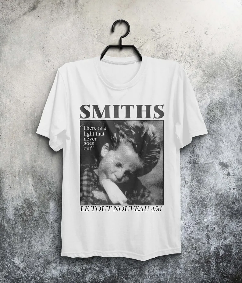 

Винтажная Футболка the smiths prtin художественная футболка подарок