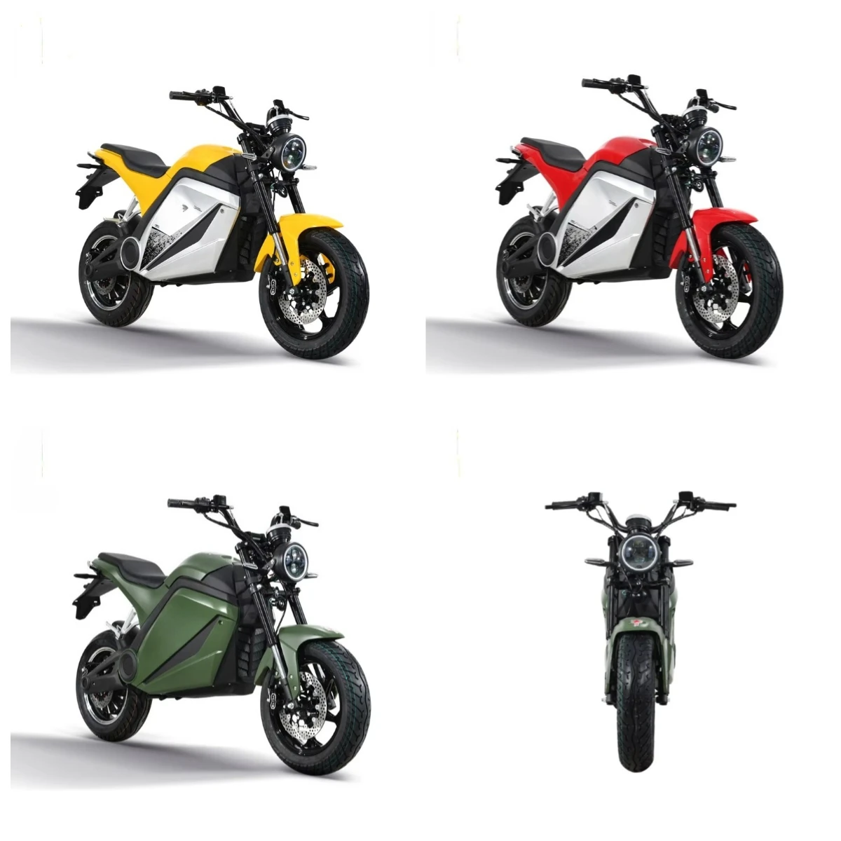 Krono Wild The EEC COC-certified Electric Motorcycle With A Maximum Speed Of 100km/h Supports Custom LOGO Color Batteries