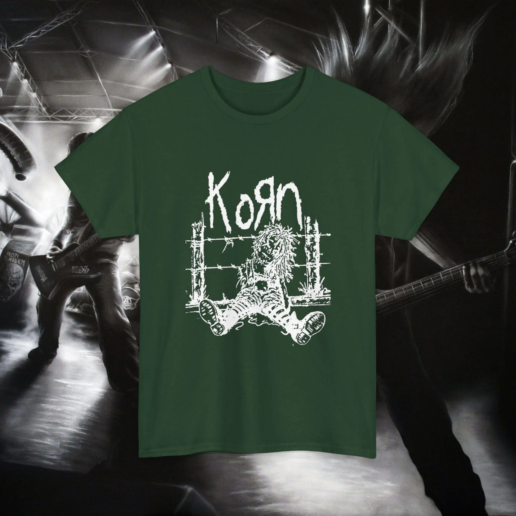 Korn Rock Band Shirt , American Nu Metal Rock Band , Freak on A Leash , Follower The Leader , Cool Gift for Him and Her